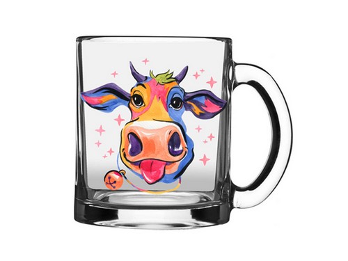 Кружка "Чайная" 320 мл "Арт Бычки"