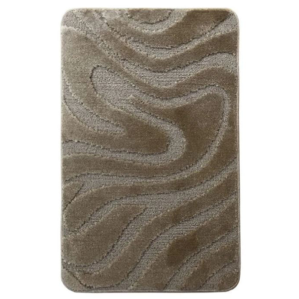 Коврик из полипропилена на латексной основе, "L'CADESI LEMIS", 50х80см из 2 штук,3014 светло-коричне