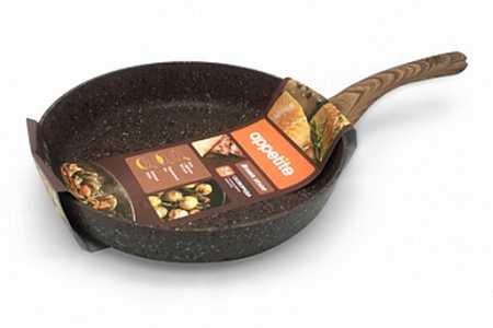 Сковорода а/пр 24см Brown Stone ТМ Appetite