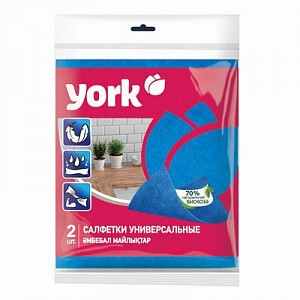 Салфетка универсальная вискозная 2шт. (35х40)