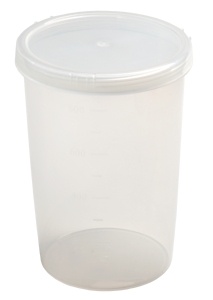 Банка "Твист" д/холод. и СВЧ с завинчив.крышкой 1,0л. h=150мм