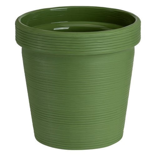 Кашпо Терра 3,57л Оливковый d19 h18,7см 
