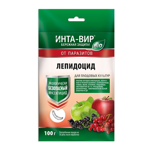 Инсектицид Лепидоцид Инта Вир 100г