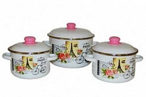 Набор эмал 3пр №19 Париж ТМ Appetite