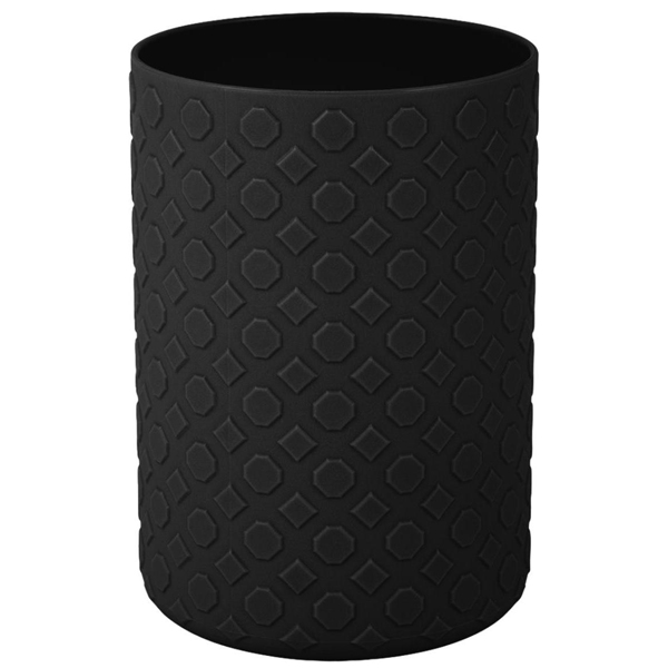 Стакан для ванной комнаты Plast Team коллекция черный (то)