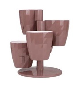 Кашпо RUBY Кватро 1л Мокко