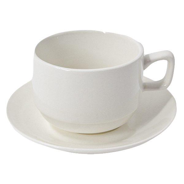 Набор чайный 200 мл керамический (чайная пара - чашка+блюдце)