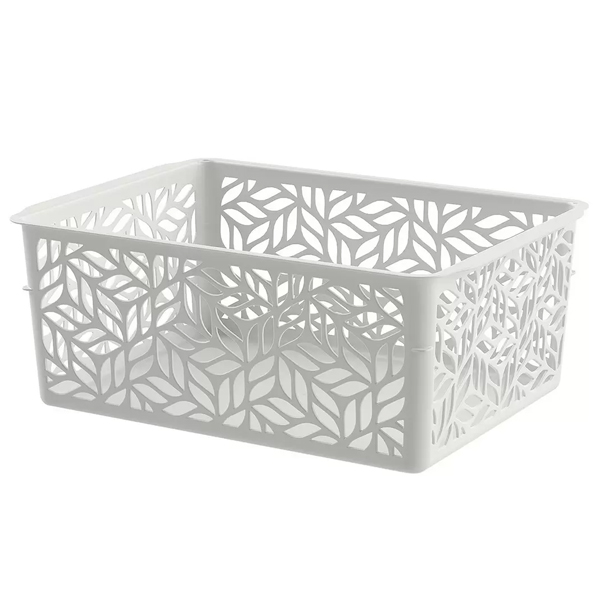 Корзинка универсальная "Linden" 1,4л, 190х140х75мм (светло-серый)