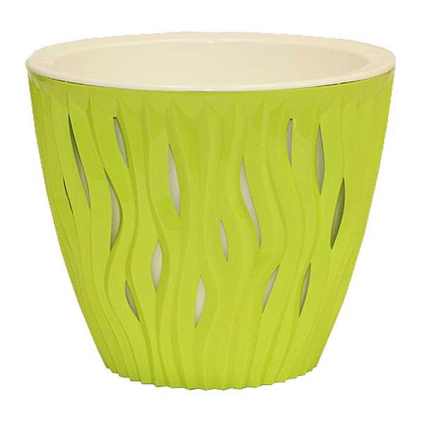 Кашпо Вдохновение 1,6л Фисташковый d15.5 h15.5см 