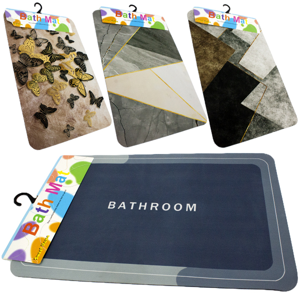 Коврик в ванную комнату 38*58см