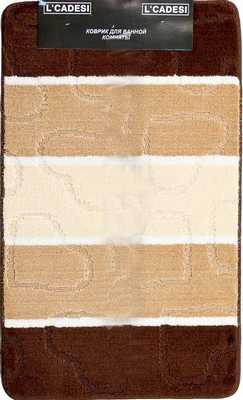 Коврик MULTI из пропилен. 50*80см коричневый 