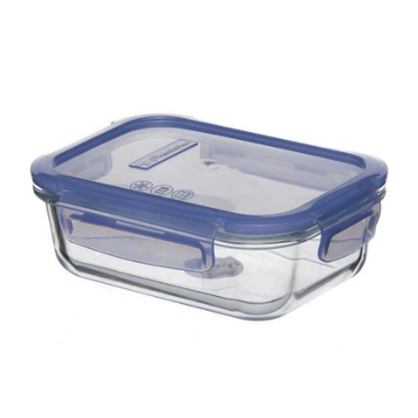 Контейнер для хранения стеклян.с пласт.кр.Локи&Лок 640 мл