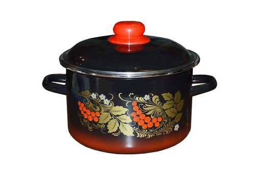 Кастрюля цил. 5,5л "Рябина"