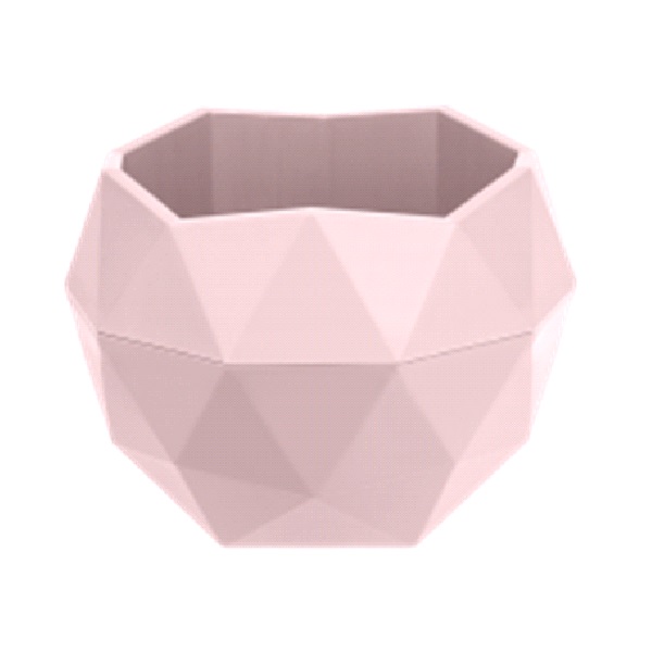 Кашпо Топаз 1,2л Бежево-розовый