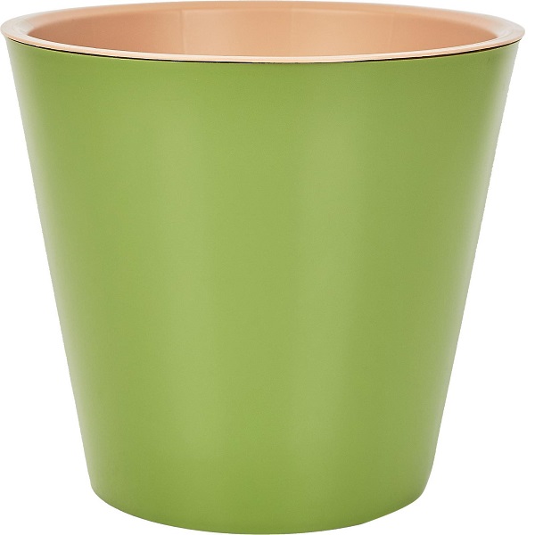 Горшок для цветов London D190мм, 3,3л оливковый (то)