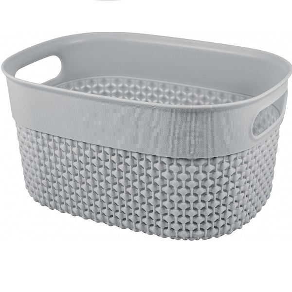 Корзина для хранения OSLO 3л серый шторм (то)