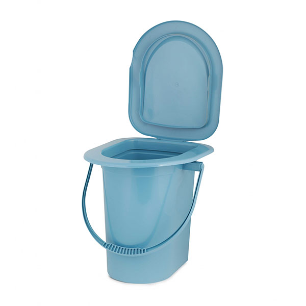 Ведро-туалет 17л. (голубой)(то)