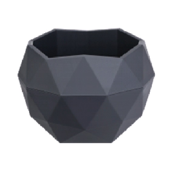 Кашпо Топаз 1,2л Антрацит