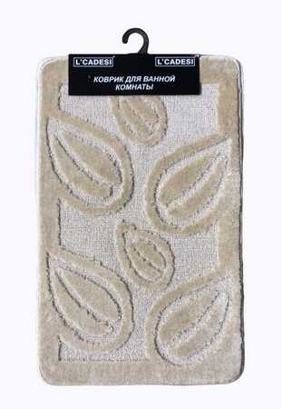 Коврик из полипропилена на латексной основе 60х100(1) L CADESI LEMIS  бежевый 3016