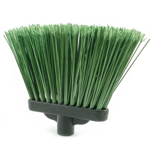 Метла синтетическая, плоская в сборе с черенком                                                     