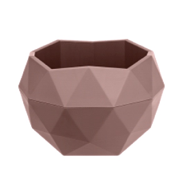 Кашпо Топаз 0,17л Пыльная роза