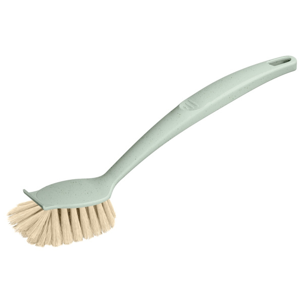 Щетка для посуды с эргономичной ручкой (зеленый флэк)