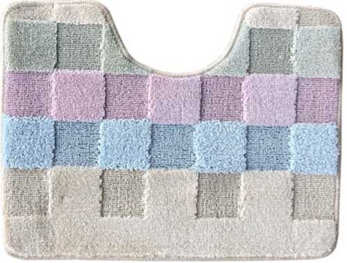 Коврик для туалета Marathon сине-розовый  50x40 L CADESI, Турция