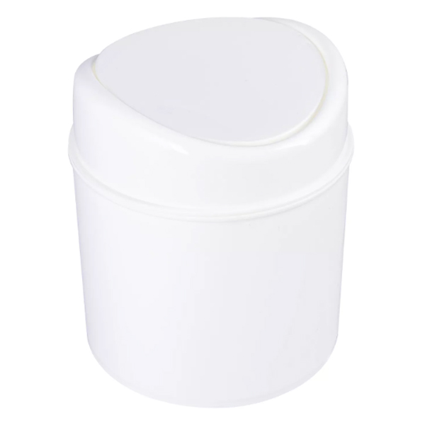 Контейнер для мусора 1л Breeze (белый) (то)