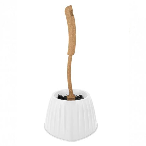 Набор для туалета Wood угловой (ершик+подставка) (то)