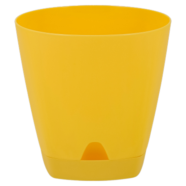 Горшок для цветов AMSTERDAM D140 с прикорневым поливом 1,35л спелая груша (то)