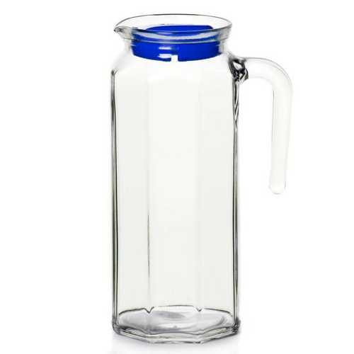 Кувшин КОШЕМ  с голубой крышкой. 1л. б/у