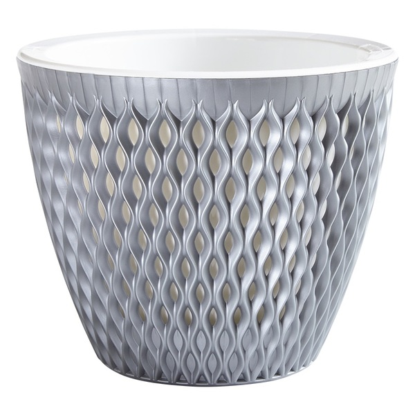 Кашпо Версаль 1,6л Серебро