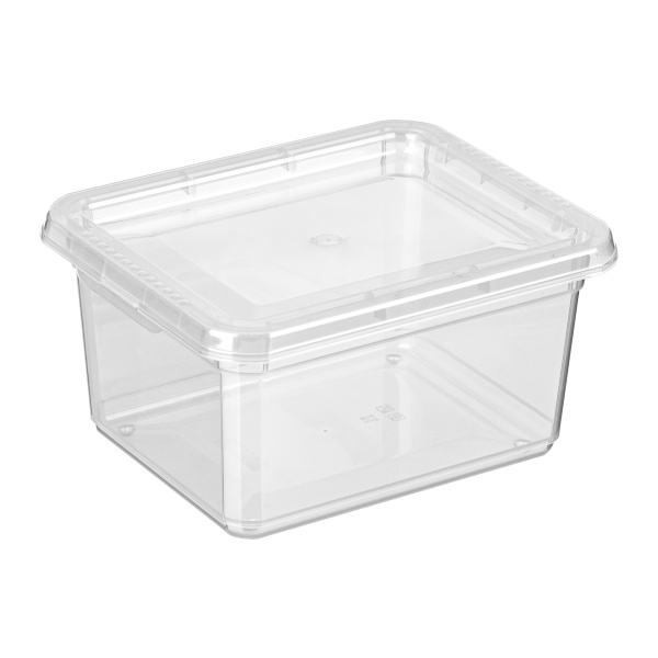 Ящик для хранения "Palm" 2л, 190х153х98мм (бесцветный)