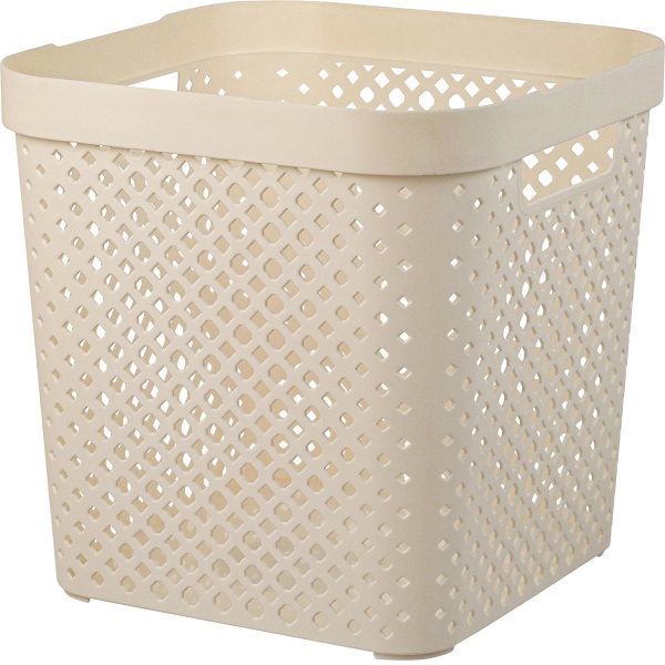 Корзинка Plast Team STOCKHOLM 20л молочный туман (то)