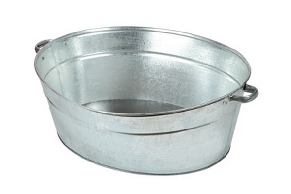 Ванна хозяйственная оцинкованная 40-45 л