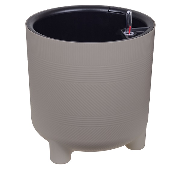 Кашпо ШЕНК D275мм 8л/13,5л с вставкой и с автополивом