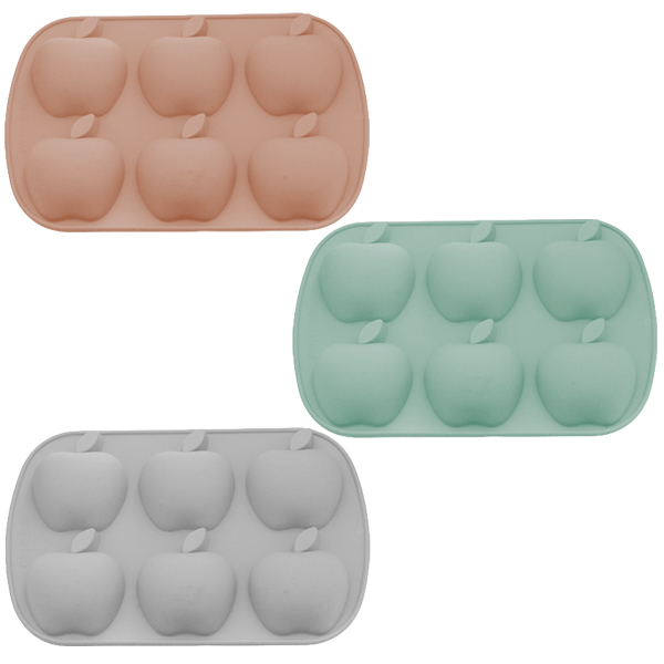 Форма для выпечки силиконовая 6 ячеек, 26*17*3см