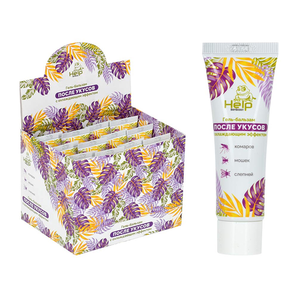 HELP  Гель- бальзам после укусов НАСЕКОМЫХ 30г 