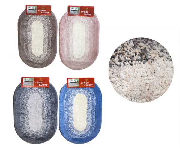 Коврик в ванную комнату 50*80см (овал)