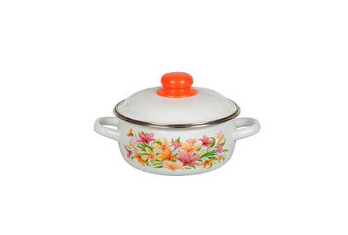 Кастрюля сф. 1,5л "Лилии"