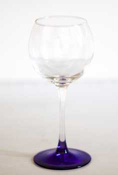 Бокал для вина с крашенным дном "Эдем" 350 мл