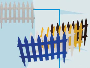 Забор садовый 3м. (то)