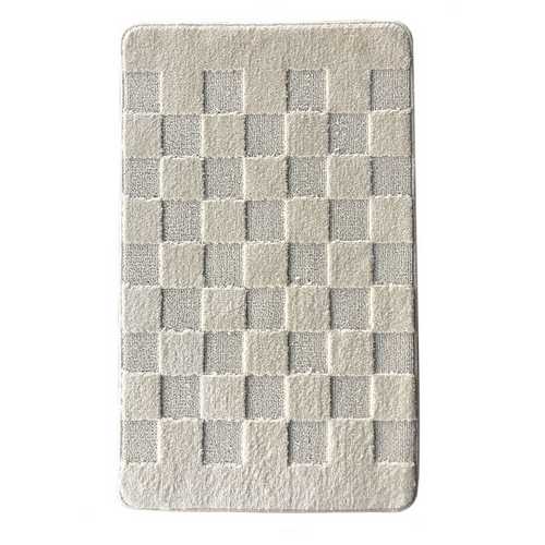 Набор ковриков 2шт. MARATHON из пропилен. 50*80см блок однотон. светл. бежевый