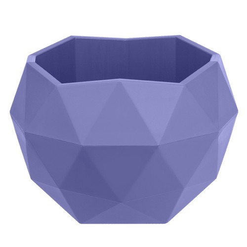 Кашпо Топаз 0,5л (0,45л) Лаванда d12,3 h10см 