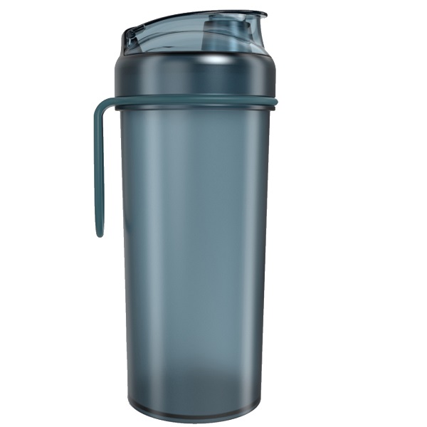 Стакан для холодных напитков с петлей 400мл (синий)(то)