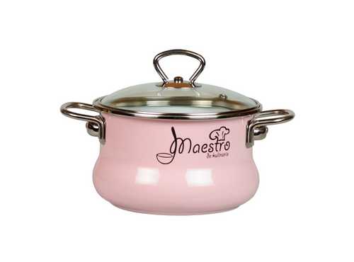 Кастрюля-тор 4л "Maestro" роз