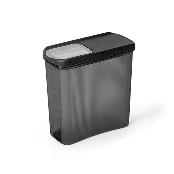 Емкость для сыпучих продуктов "Лайн" 2л (графитовый) (то)