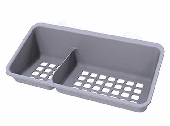 Полка на присосках Krita (сиреневый туман)