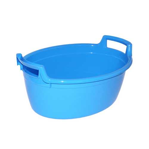 Таз 16 л с ручками овальный
