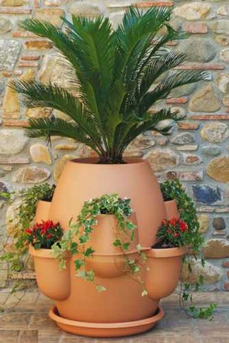 Кашпо ландшафтное ОАЗИС D-80см,H-80см (терракот) ~200 литров
